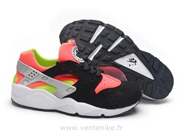 huarache noir et vert